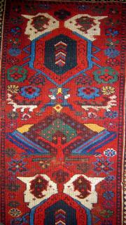 Fantastic rare Kurdish carpet.Please email for more images and price. 