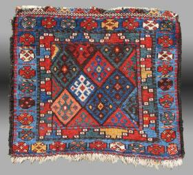  Jaf Kurd Bag Face, Persia, 19th century