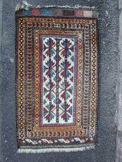  nice baluch grain bag face ca 1900 size 35\