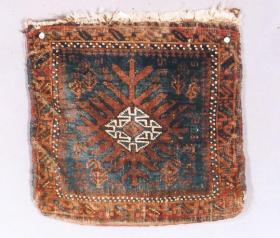  19th century Baluch chanteh. Great colors and very old. 