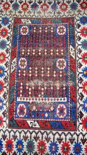  Avar area caucasian rug.19th.c.