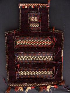  Rare Maimana Firoz Kohi saltbag. 42 X 61cm More info and images on our web site. Click link below.