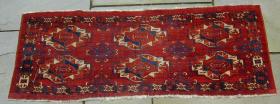  Early Tekke Torba Showing a Main Border System on the Sides Differing From the Main Borders on Top and Bottom.
Click on Image to See Other Photos.