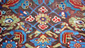  Suaj Bulag Kurdish rug.Some corrosion,no repairs.