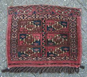 Antique Yomud Turkoman bagface (? Igdyr ?), now on ebay until Monday September 21
