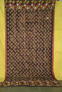 Phulkari From West Punjab.known As Mughal Bagh.India. 