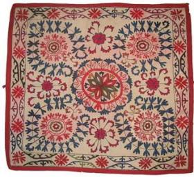  TE 0302 Mirror cover Kirghizstan early XX� cent. cm. 91 x82
