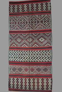  Hanbel (cover) circa 1950 cm. 290 x 136 Marmoucha Middle Atlas Morocco wool