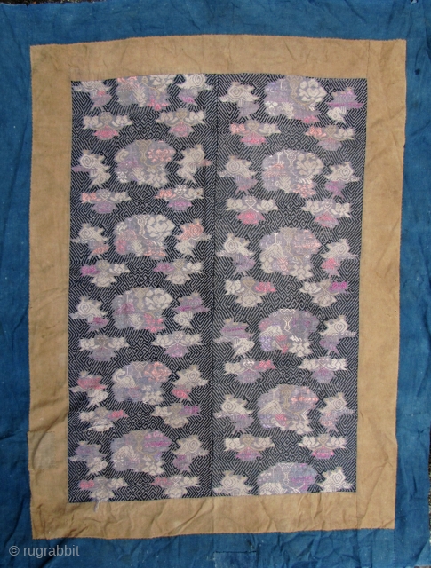 Very rare early 20th century textile from the Mulao ethnic group Guangxi Zhuang Autonomous Province. Little is known about these textiles other than they show a close affinity with Maonan weavings and  ...
