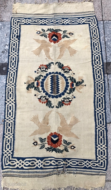 Antique Europe or (?)  Kilim 
Size 150x80 cm 
Please feel free to ask questions                  