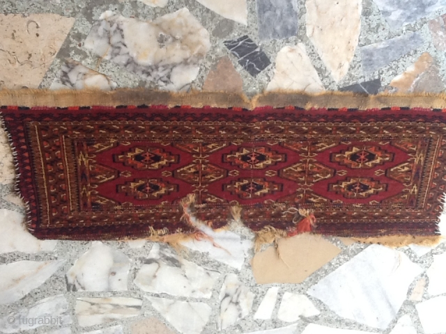 Tekke mafrash
19 th century 
                            