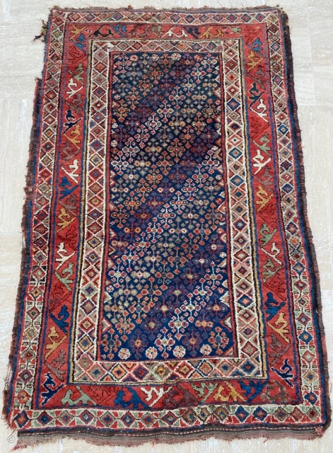 Northwest Persian Rug Circa 1850’s Size: 115x180 cm                         