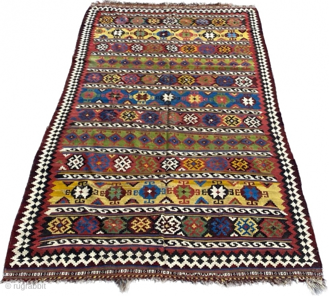 Qashqai Kilim Circa 1870’s Size: 175x295 cm                          