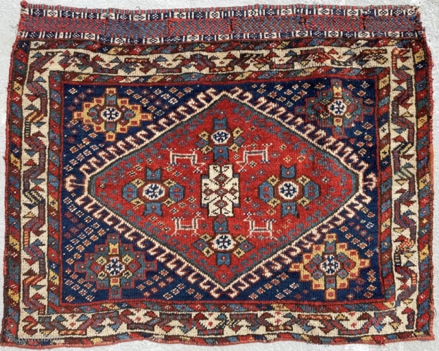 Khamseh Bagface Circa 1870 Size: 52x65 cm                          