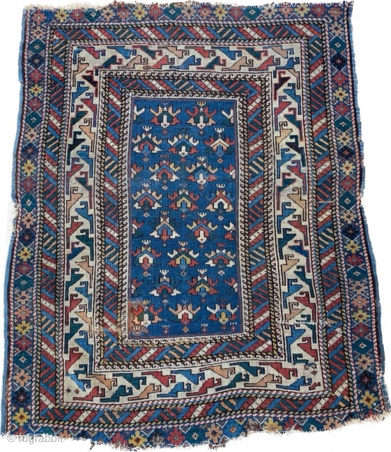 Shirvan Rug Circa 1850’s Size: 90x115 cm                          