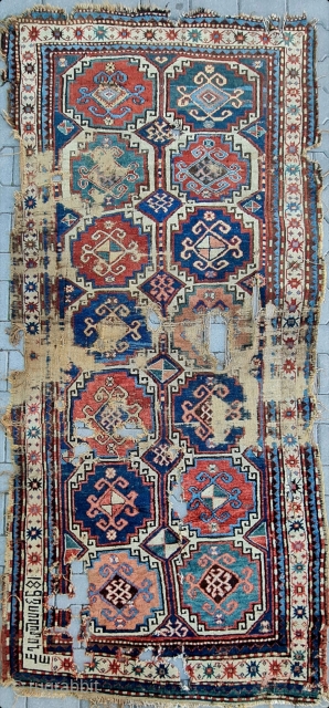 Old karacoph
Mogan motif
Size ; 120x274cm If you do not get an answer when you ask directly, my alternative e-mail address is; 

arisoylarmobilya@gmail.com 

vintagerugsra51@gmail.com .


 There may be a system error, i apologize  ...