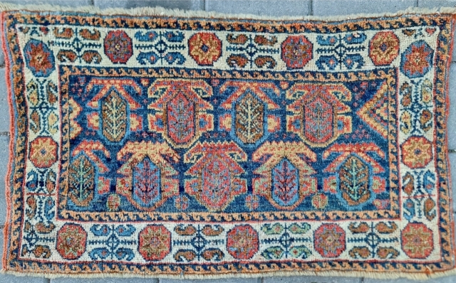 Size: 45x80 cm.
 Persian Afshar / Bag face Panel
 If you do not get an answer when you ask directly, my alternative e-mail address is; arisoylarmobilya@gmail.com vintagerugsra51@gmail.com . There may be a  ...
