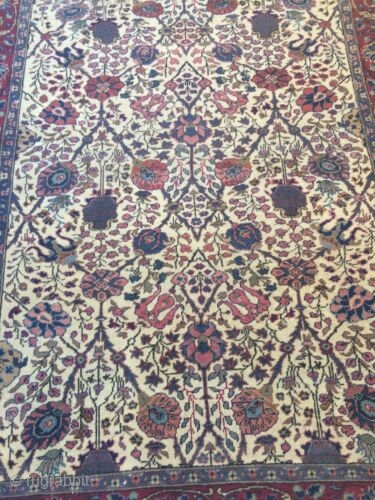Antique Kayseri Turkish rug.
Overall in good condition with some signs of wear and usage.
Material :wool on wool
Size: 170 cm * 120 cm 
FedEx shipping worldwide.
Please contact me for more details.   