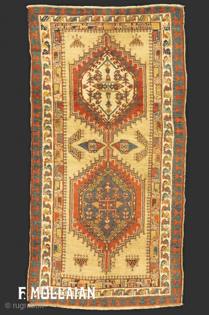 Lovely Antique Persian Sarab Rug, ca. 1900,

180 × 93 cm (5' 10" × 3' 0")                  