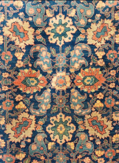 Tabriz Rug Fragment Circa 1870 size:125 x 282 cm                        