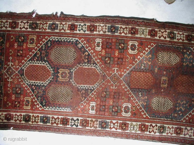 Unusual long rug , kurdish ?                           