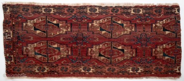 Tekke Torba fragment from the Pinner collection. Circa 1850.                        