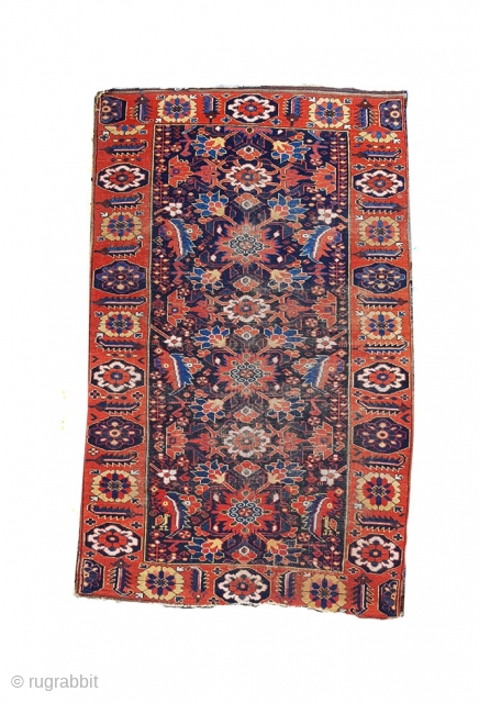 Ferdous Beluch .. circa 1890 Size 187x115cm 
Fair condition with beautiful colours 
Reasonably priced                   