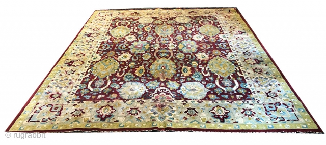 A true beauty Arts & Craft pattern Tetex made in Germany in 1930. It measures 8;' x 10'.               