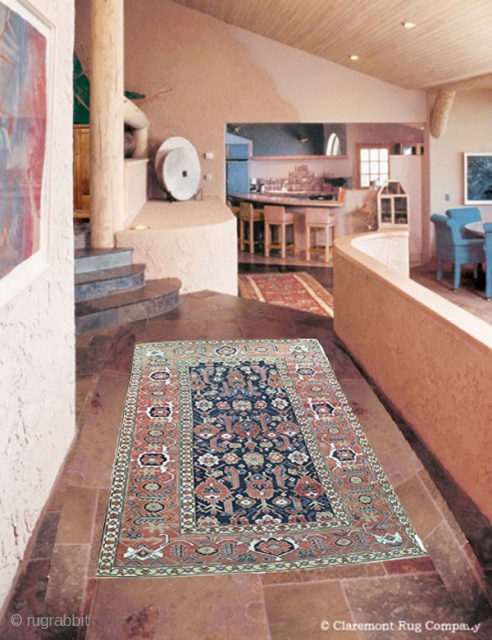 A Super quality excellent condition Caucasian . It measures 3'-7" x 5'-2".                     