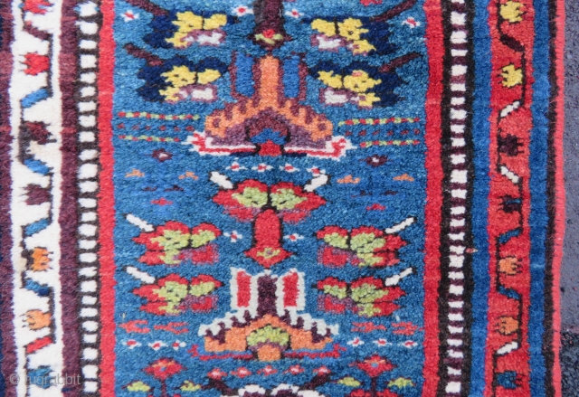 Antique Bitchar runner wonderful colors and amazin wool all original size 5,30x1,06 cm Circa 1890-1900                  