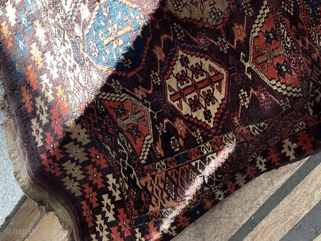 Turkmen antique chuval, Choodyr, 84*125cm.                            