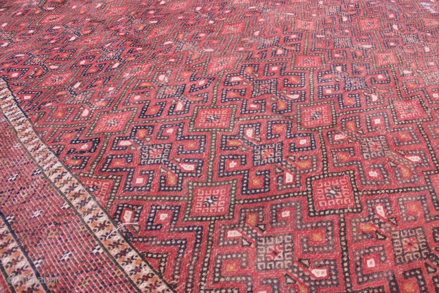 Turkmen Kilim ,Yomud,about a hundred years old,in excellent condition.                        