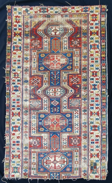 Large Ordutsch - Konagkend fragment / Kuba region, 183 x 109 cm                     