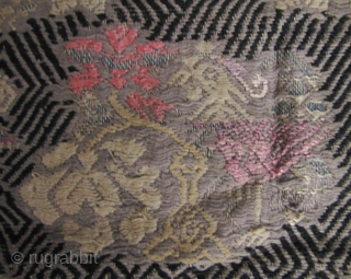 Very rare early 20th century textile from the Mulao ethnic group Guangxi Zhuang Autonomous Province. Little is known about these textiles other than they show a close affinity with Maonan weavings and  ...