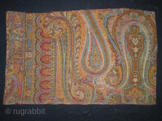 Antique Paisley fragment, 70x111cm                             