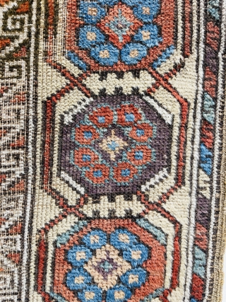 18th century Central Anatolian Prayer rug great colors 3'1x5'1                        