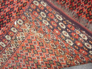 Antique Turkmen Chodor Rug                             