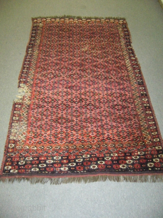 Antique Turkmen Chodor Rug                             