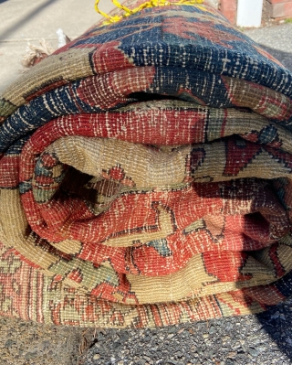 Huge serapi rug great colors completely restored 10’ 7” x 15’ 6” clean ready to go everything sells here. SOLDDDDDDDDDDDDDDDDDDDDDD             
