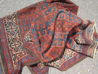 antique baluchi rug 4' 2" x 7' 5" excellent condition. SOLDDDDDDDDDDDDDDDDDDDDDDDDDD                      