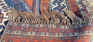 Khamseh size 9'5" x 6'. Beautiful design in good condition.                       