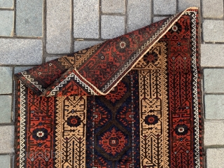 Antique Beluch Carpet 
Size:195x110
                             