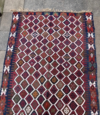 Antique Reyhanlı Kilim Size 163x332 cm  I can't reach the messages from the site. Send it directly, please 21ben342125@gmail.com             