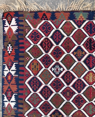 Antique Reyhanlı Kilim Size 163x332 cm  I can't reach the messages from the site. Send it directly, please 21ben342125@gmail.com             