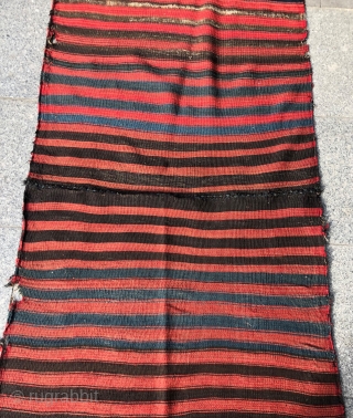 Antique Kurdish Saddlebag Size 85x312 cm Please send to message directly 21ben342125@gmail.com                     