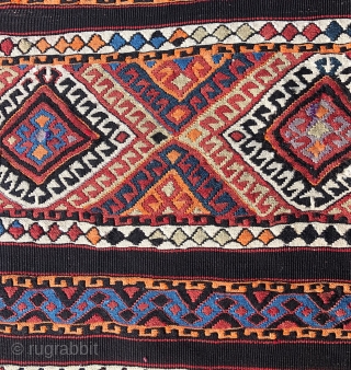 Antique Kurdish Saddlebag Size 85x312 cm Please send to message directly 21ben342125@gmail.com                     