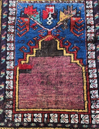 Antique Konya Prayer Rug 
Size 131x94 cm                          