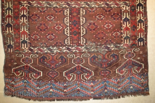 Yomut ensi, perfect for Christmas, one small damage, otherwise good condition, 19th c,                    