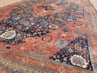 Made in Iran (Handmade)
Model:Bicar
Age:170 year
Dimensions:30 x 18=540 sqft.  9.15 x 5.50= 50.32 m²
For The Contact: dzahiroglu@outlook.com                