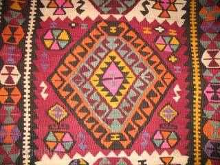 Kars area kilim, Eastern Anatolia, Turkey, cm 430x150, beautiful, long piece, early 20th century, in good condition - Gallery clearance. Price is € 430 + 70€ for UPS shipping to most EU/USA  ...